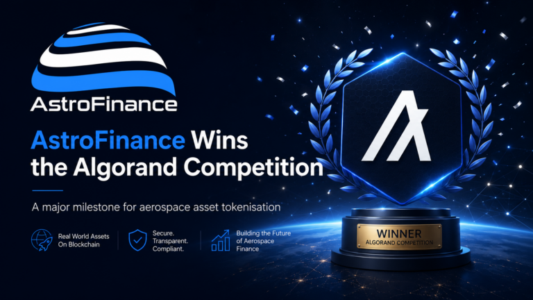 AstroFinance Wins Algorand Global Innovation Competition